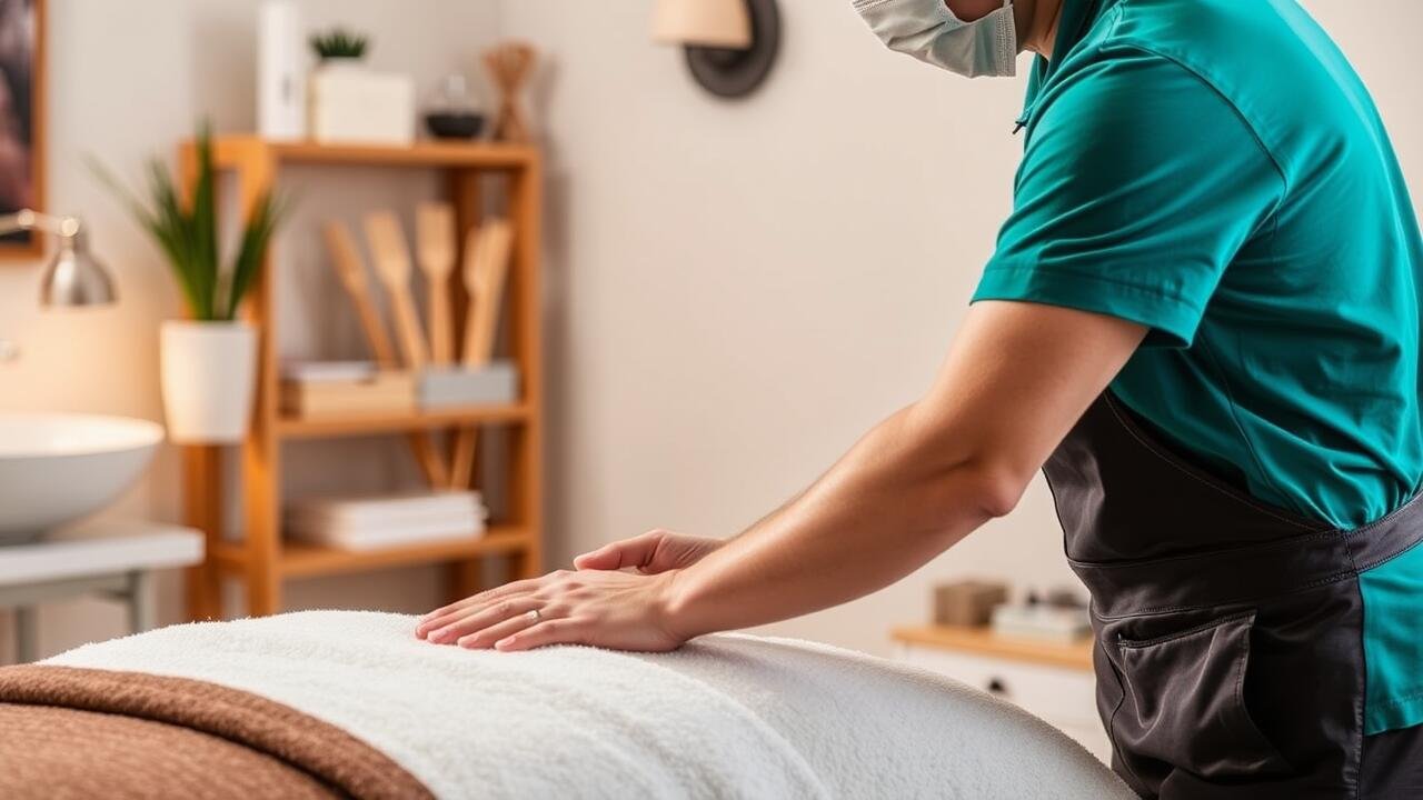 What types of clothing are most appropriate for ensuring comfort during a registered massage therapy session?